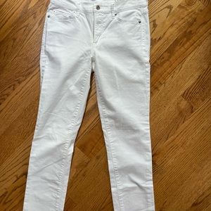 Gap white jeans